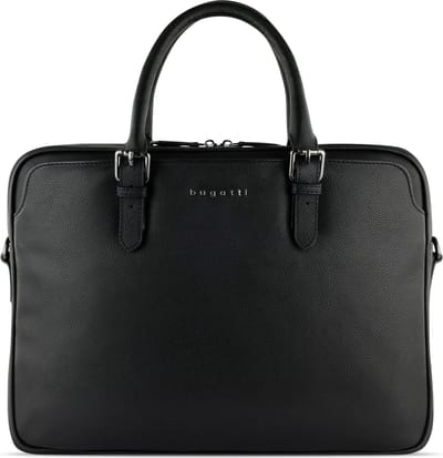 bugatti Afzonderlijke gevallen Laptoptas met laptopvak Bella Briefcase Black Zwart