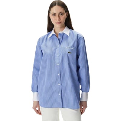 Lacoste Dames/dames Shirt (Perzisch Blauw)