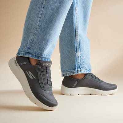 Skechers Go Walk Flex Slip-ins Instappers grijs - Maat 43