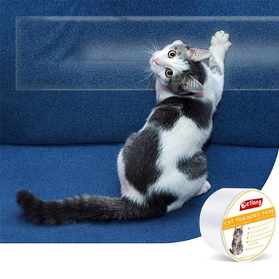 Anti-kras kattentape Kattenkrabwerende tape Transparant dubbelzijdig kattentape Transparent,S