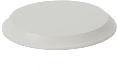 Houten Sokkel - Keramische Accessoires Basis - Elektrische Installaties - Hoge Aluminiumoxide Inhoud - Ø 120 mm - Wit