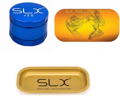 SLX Bundle Grinder 50mm Ocean Blue