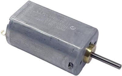 Micro DC Motor - Kleine Motor - Hobby Projecten - Permanente Magneet - 20mm - Silver