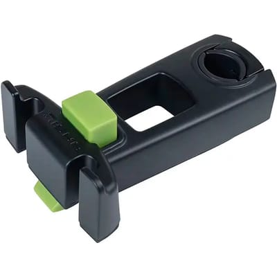 Basil Ahead-stuurpenhouder - Aluminium - Zwart - Geschikt voor KF adapterplaten -22.4mm tot 28.6mm