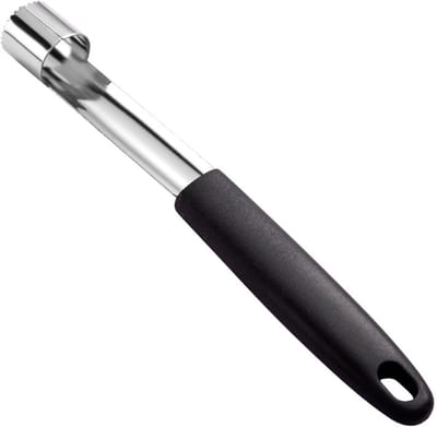 Premium appelboor – Met antislip handvat, eenvoudig en snel, ophaanbaar, zwart