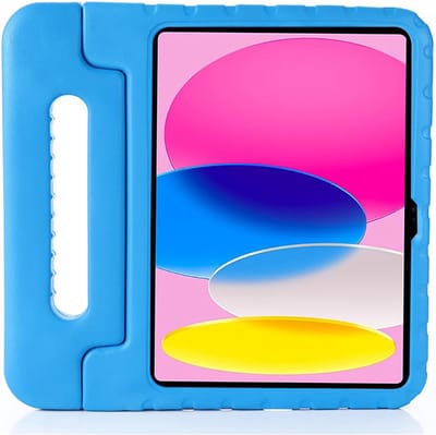 CaseBoutique Kinder Tablet Hoes hoesje geschikt voor iPad 10.9 (10e generatie) - Blauw - EVA-foam