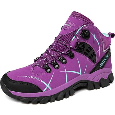 Modieuze waterdichte wandelschoenen voor heren en dames casual sport koppel vetersluiting antislip slijtvast koppel schoenen 38 blue