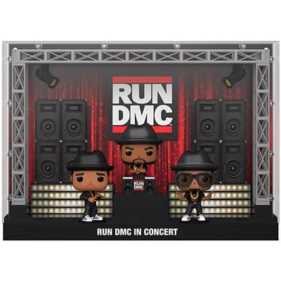 Beeldje Funko POP Moments Deluxe Run DMC in Concert Exclusive