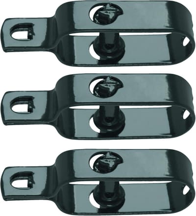Omheining Montageset - Hekwerk Accessoires - Tuin Omheinen - UV- en Vorstbestendig - 34 mm Palen - Groen