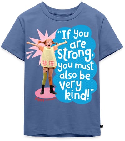 Pippi Langkous Gestrekte Pippi Met Spreuk Premium T Shirt Kinderen