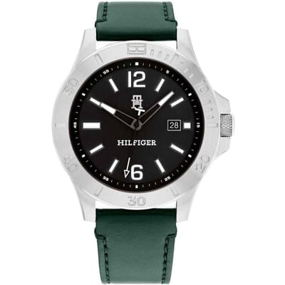 Tommy Hilfiger Ryan Heren Groen Horloge 1710531