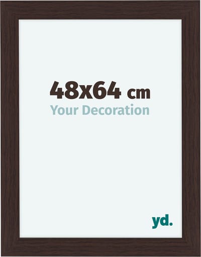 Your Decoration - Fotolijst 48x64 cm - MDF - Eiken Donker - Como