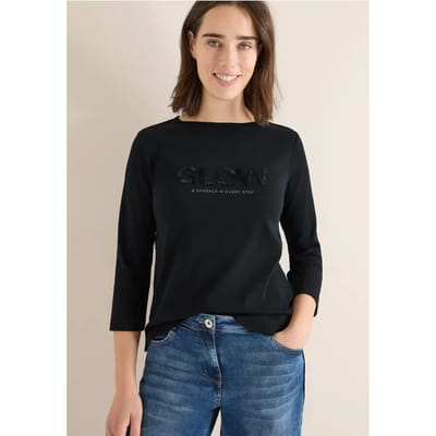Shirt met tekst