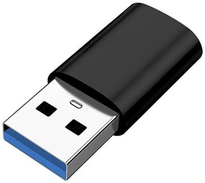 USB 3.0 (mannelijk) naar USB-C (vrouwelijk) adapter