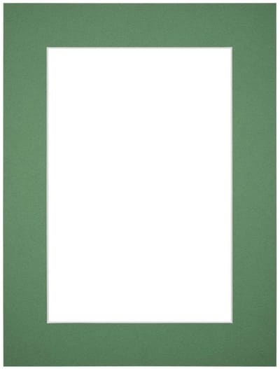 Passe-Partout Fotomaat 60x90 cm - Lijstmaat 68x98 cm - Groen Bos - Museumkarton - Fotolijst niet inbegrepen