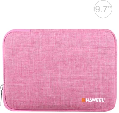 Let op type!! HAWEEL 9 7 inch armband hoes  voor 9.7 inch iPad / iPad Pro 9.7 inch  Galaxy  Lenovo  Sony  Xiaomi  Huawei 9 7 inch Tablets(Pink)