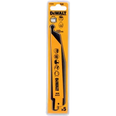 Dewalt Reciprozaagblad Metaal - 152mm - Bi-metaal Hss - 5 Stuks