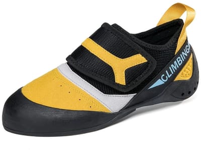 Bovista Boulder Schoenen - Boulderschoenen - Klimschoenen - Heren - Dames - Indoor - Geel - Maat 34