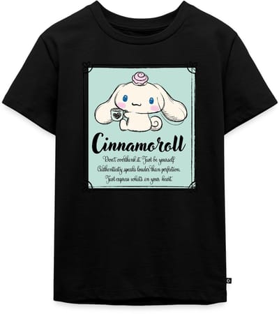 Cinnamoroll Don't Overthink It. Just Be Yourself Premium T Shirt Kinderen