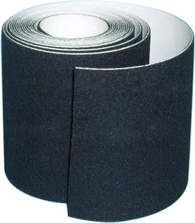 Anti sliptape - 10 cm x 5 m - Antislip Strip - Tape - waarschuwingsband - zwart - PVC - Anti-slip - Zelfklevend - hoge tractie - Waterbestendig - voor veiligheid, trapladder, binnen, buiten