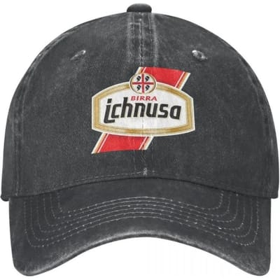 Ichnusa Gewassen Baseballpet Bier Sardinië Y2K Leuke Truckerpet Zomer Mannen Vrouwen Buiten Sportschool Gepersonaliseerd Logo Baseballpetten Adjustable gray