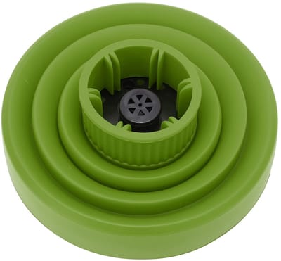 Dailygoods - Universele Diffuser - Opvouwbare Föhn Diffuser - Ideaal voor Reizen - Groen - Draagbare Haarblazer - Compact en Lichtgewicht - Geschikt v...
