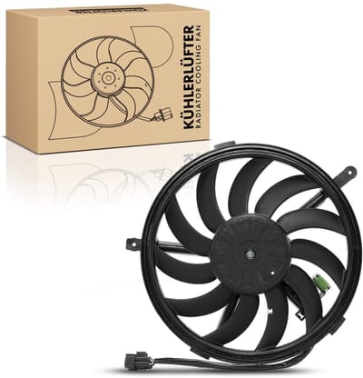 Frankberg 1x Motorradiator enkele ventilator