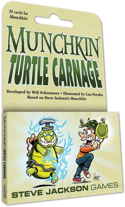 Munchkin: Turtle Carnage - Uitbreiding - Engelstalig - Steve Jackson Games