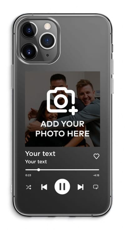 Gepersonaliseerd - Case Company® - Hoesje geschikt voor iPhone 11 Pro Max hoesje - Music Player - Soft Cover Telefoonhoesje - Bescherming aan alle Kanten en Schermrand