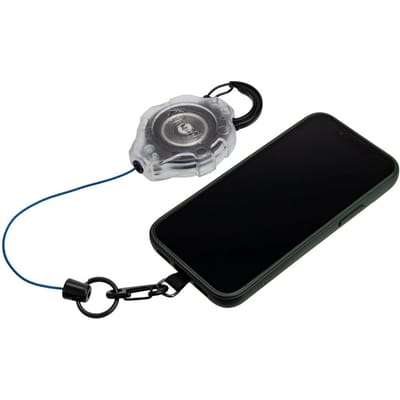 Key-Bak Ratch-It Uittrekbare Telefoon Sleutelhanger met Koord en Vergrendeling