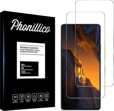 Screenprotector voor Xiaomi Poco F5 / Poco F5 Pro - 2 stuks Beschermglas van glas Transparante glazen schermbeschermfolie