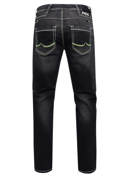 Jeansbroek "TOYAMA" Regular Fit met contrastnaad