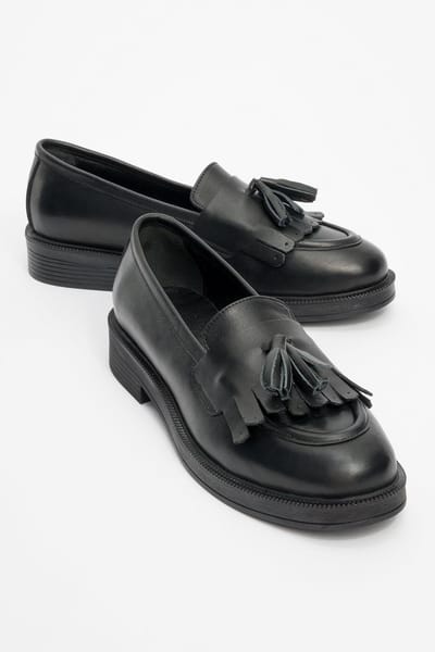 Milly Leren Kwast Loafer