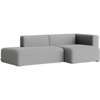 HAY Mags 2,5-zitsbank combinatie 3 rechts - Steelcut Trio 133 - lichtgrijs