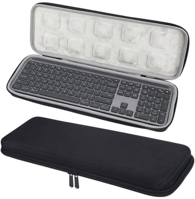 EtuiTab Serie - Harde Beschermhoes voor Logitech MX Keys - Hoogwaardige Kwaliteit - Weerbestendige Bescherming