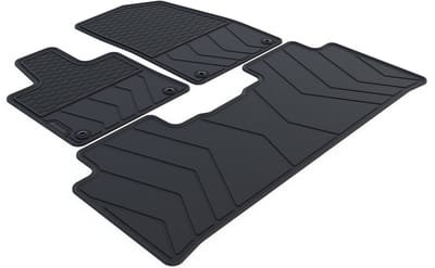 Rubber Automatten geschikt voor Xpeng G6 - Bouwjaar: 2024-heden - Originele pasvorm - 3-delig