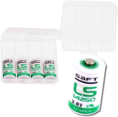 Lithium Batterijen - Wegwerp Cellen - Apparaten Voeden - Hoge Energiedichtheid - 1/2 AA Formaat