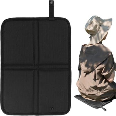 Zitmatje - Wandel zitmatje - Opvouwbare Zitmat Outdoor - Premium Waterdichte Zitkussen - voor Wandelen Kamperen Picknick - Compact Lichtgewicht - Thermisch Kussen - met Anti-Slip Basis - Duurzaam Sorteersysteem Reisaccessoires - Model Universeel