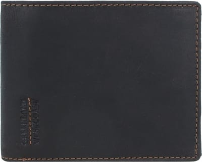 Greenland Nature Westcoast Portemonnee Leer 11 cm - Jongens - Horizontaal - Sattel