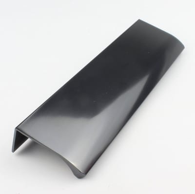 Profielgreep Christien - 128 mm - Gun metal - - geschikt voor binnen - industrieel