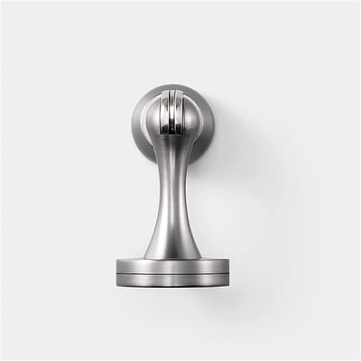 Metalen Deurvanger - Magnetische Deurstop - Deuren Open Houden - Verstelbare Zuigkracht - 500 Gram - Geel Brons