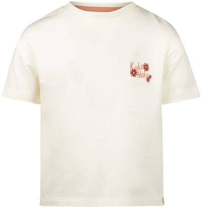 Koko Noko Meisjes Loose Fit T-shirt - Off white