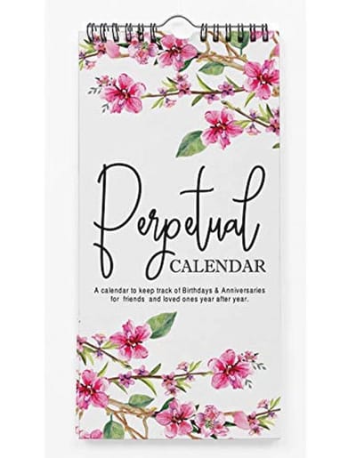 Rustieke Eeuwigdurende Kalender voor Verjaardagen en Speciale Evenementen