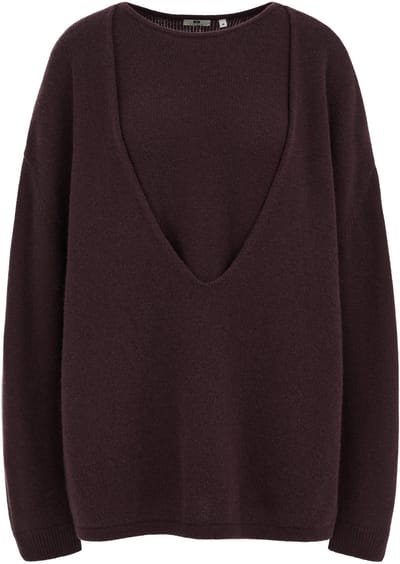 WE Fashion Dames THE LAYERED KNIT