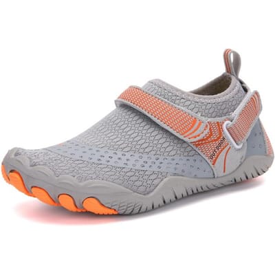 Jongens Meisjes Ademend Upstream Zeekant Aqua Schoenen Kinderen Antislip Comfortabel Sneldrogend Strand Barefoot Watersportschoenen 32 Chocola