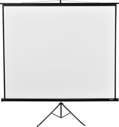Projectiescherm met in hoogte verstelbaar statief 203x203 cm