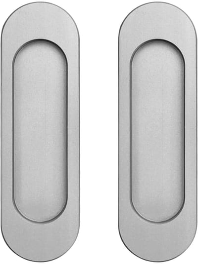 Dailygoods- Schuifdeurgrepen 2-pack - Zelfklevend - Montage zonder schroeven - Aluminiumlegering - Slank modern ontwerp - Afmetingen 10 x 3 cm - Deurgrepen