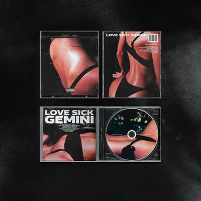 GEMINI [LIEFDESZIEK] 3e EP-ALBUM JEWEL CASE brown