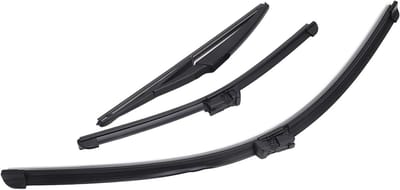 Achterruitwissers van zacht rubber voor betere zichtbaarheid, vervangingsset voor 500 500C 500L 2009-2023, regenbestendig en duurzaam