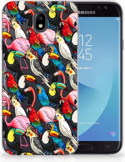 Samsung Galaxy J7 2017 | J7 Pro TPU Hoesje Birds